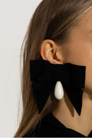 Clip-on earrings with bow od Burberry