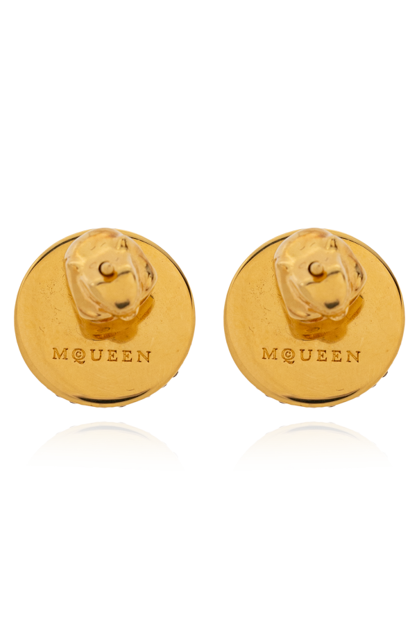 Alexander McQueen Kolczyki z logo