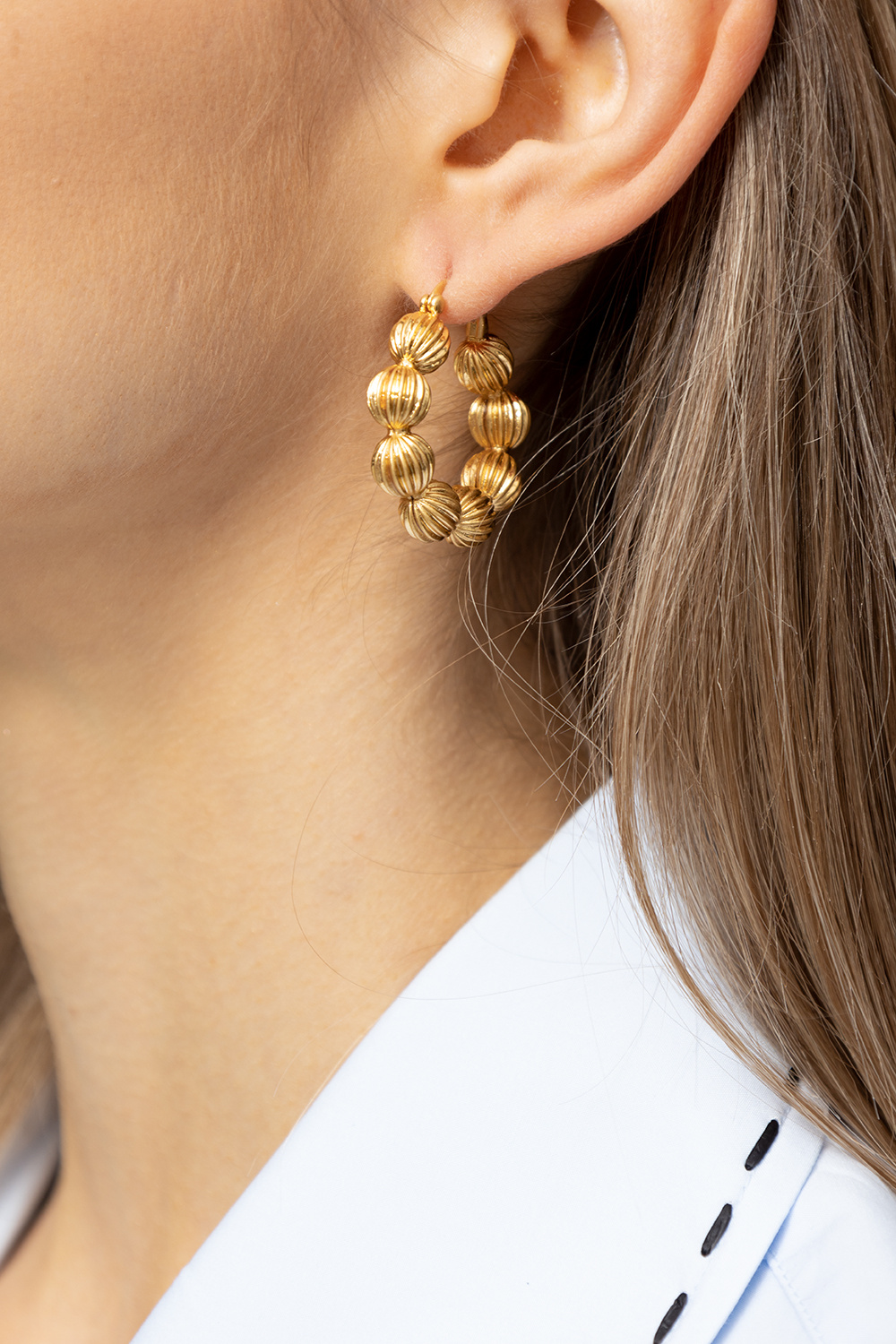 Tory Burch ‘Roxanne’ brass earrings
