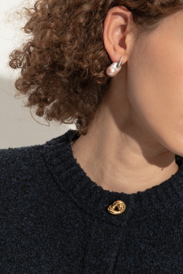 Bottega Veneta Ohrringe mit Süßwasserperlen