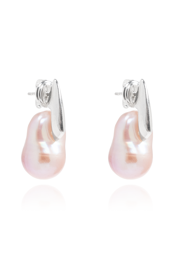 Bottega Veneta Ohrringe mit Süßwasserperlen