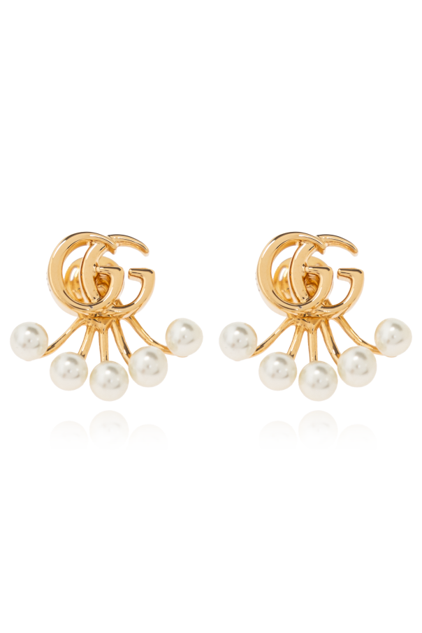 Gucci Earrings with pearl appliqués