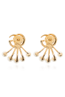 Gucci GOLD Earrings with pearl appliqués