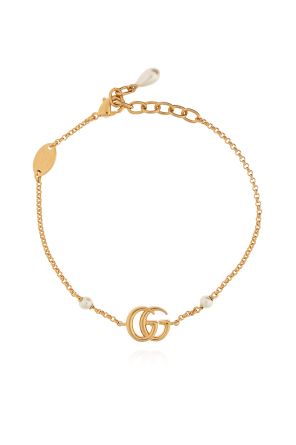 Bracelet with logo-shaped charm od Gucci