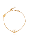 Gucci GOLD Bracelet with logo-shaped charm