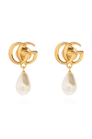 Earrings with pearl pendant od Gucci