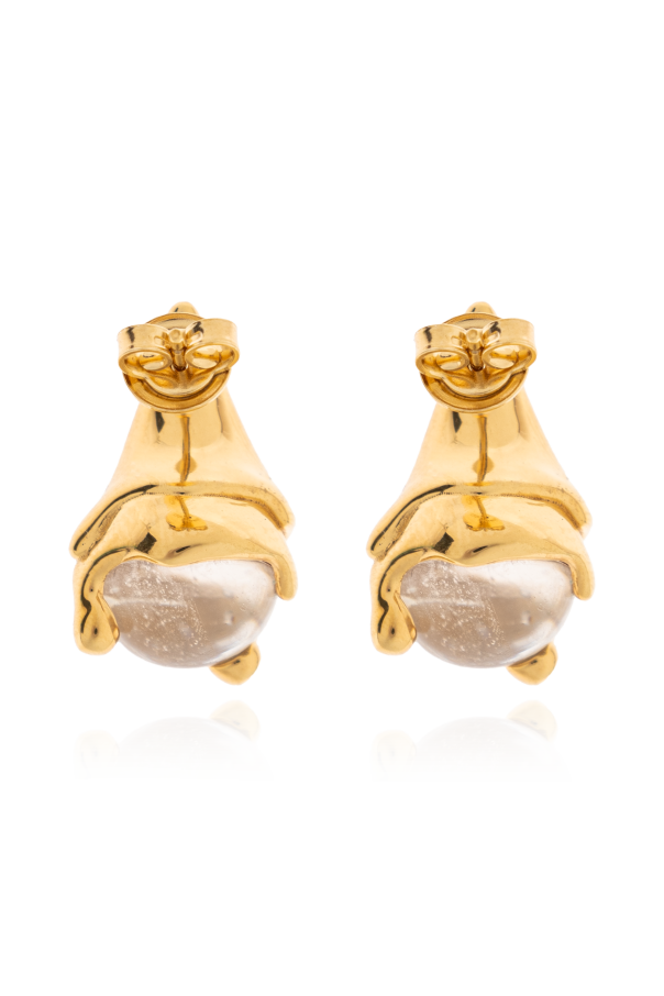 Bottega Veneta Pendientes en forma de lágrima