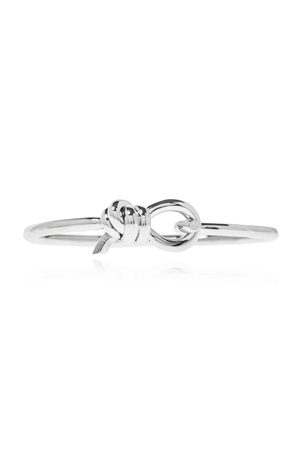 Bottega Veneta Silver bracelet with signature knot