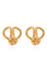 Bottega Veneta GOLD Earrings with weave