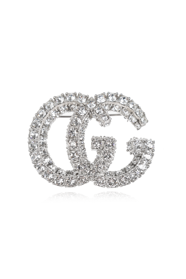 Brooch in the shape of a logo, zdjęcie 1 Brooch in the shape of a logo od Gucci