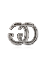 Gucci SILVER Brooch in the shape of a logo