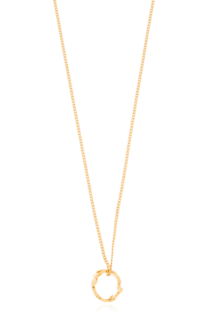 Naszyjnik z zawieszką w kształcie logo od Saint Laurent