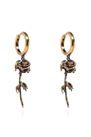 Earrings with logo od Alexander McQueen