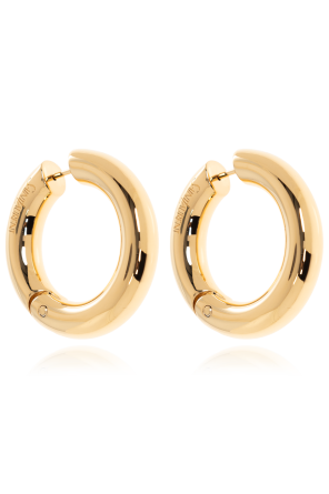Round earrings