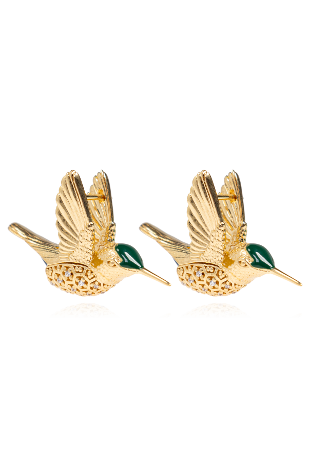 Earrings with hummingbird motif, zdjęcie 1 Earrings with hummingbird motif od Bottega Veneta