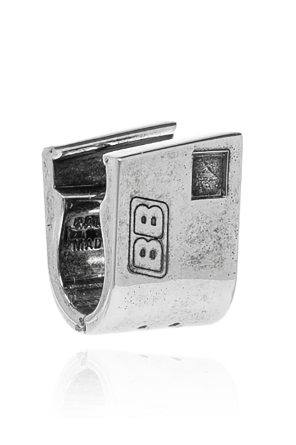 Balenciaga Messing-Ohrringe