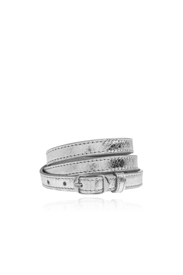 Balenciaga Pulsera de cuero