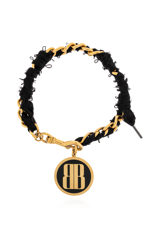 Short necklace with round pendant od Balenciaga