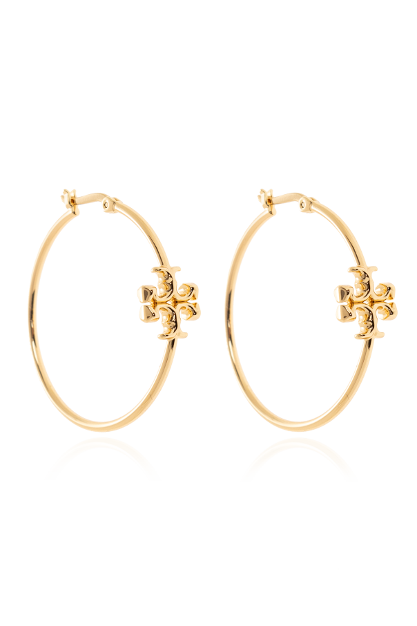 Brass earrings od Tory Burch