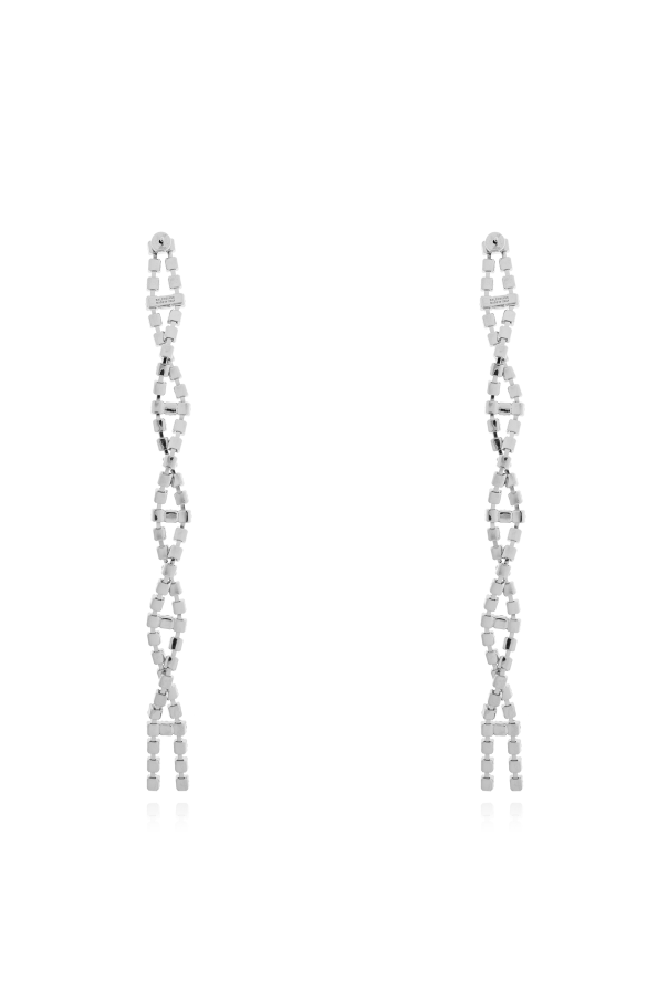 Balenciaga Pendientes con cristales brillantes