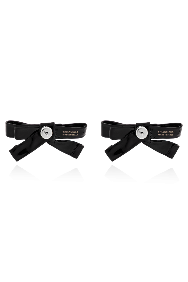 Balenciaga Bow-shaped earrings