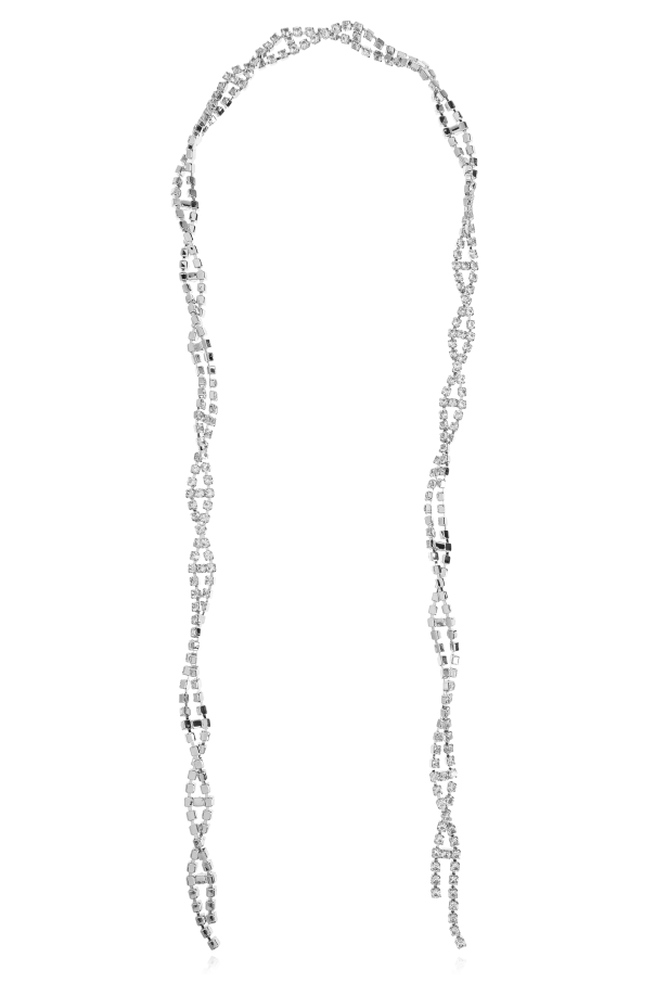 Balenciaga Collar con cristales brillantes