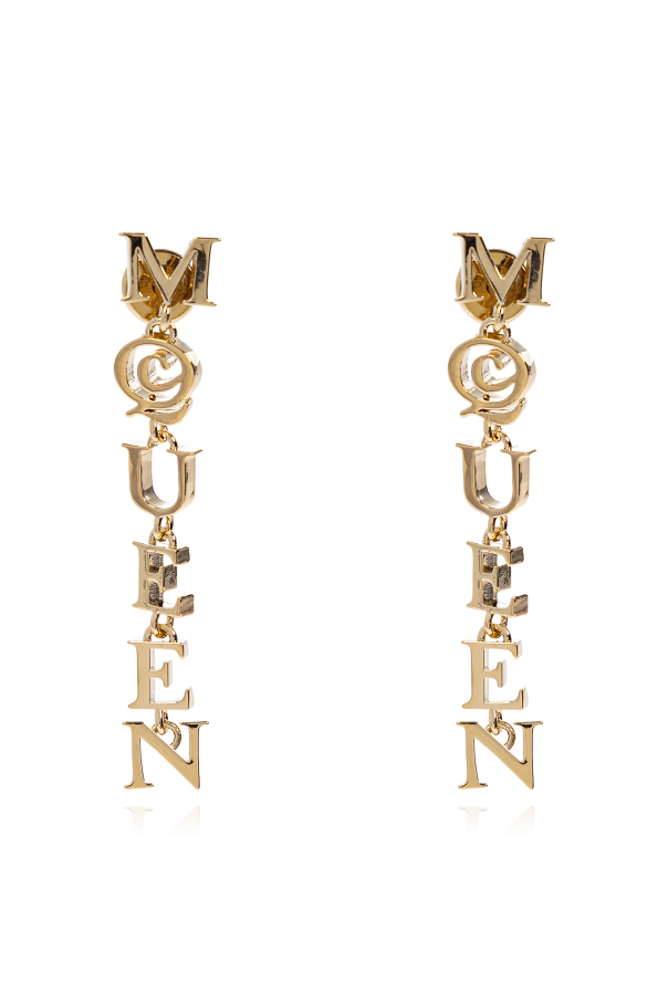 Earrings with logo od Alexander McQueen