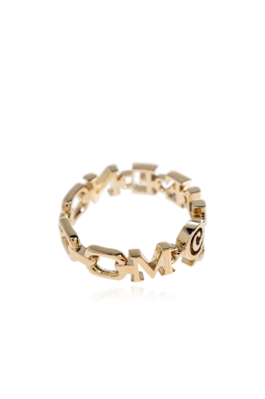 Ring with logo
