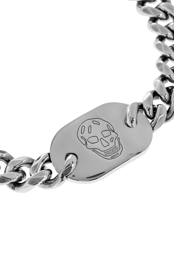 Alexander McQueen Bracelet with engraved logo