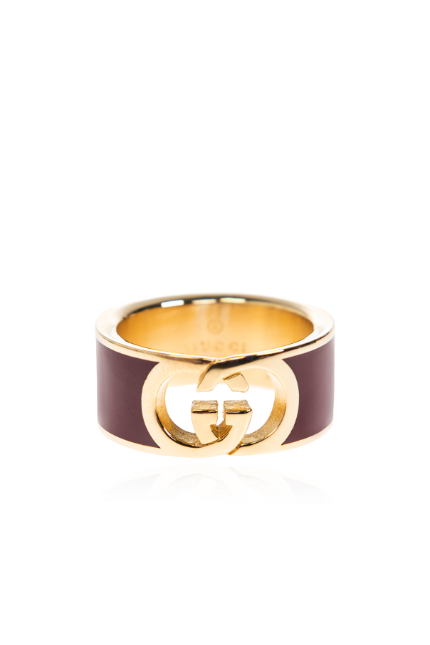 Ring with logo od Gucci