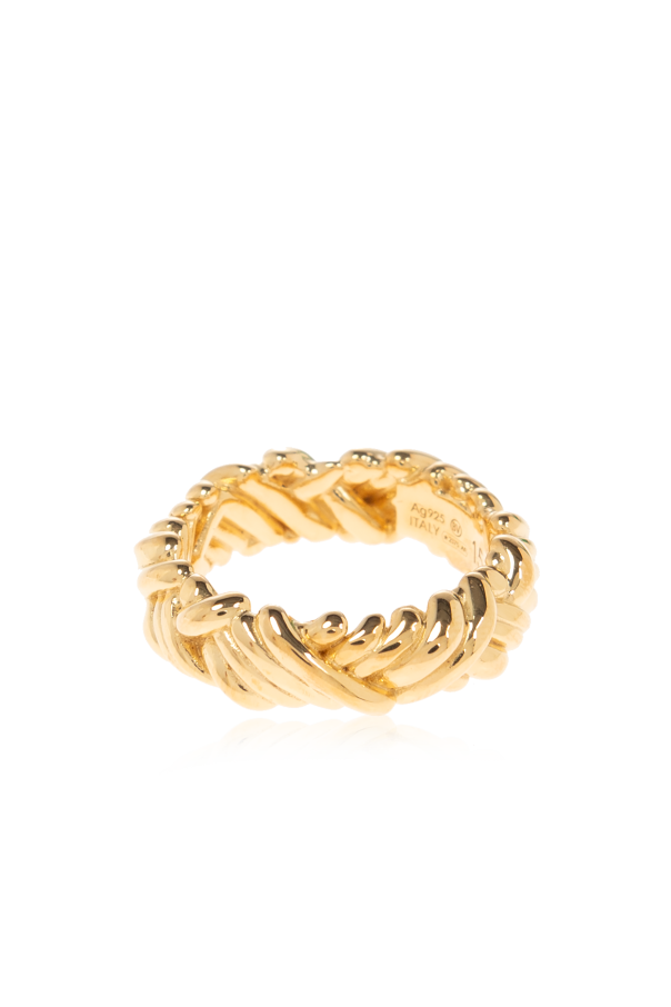 Bottega Veneta Anillo de plata