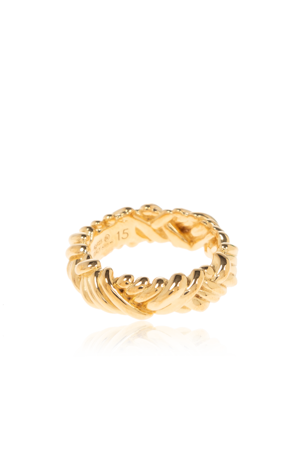 Bottega Veneta Anillo de plata