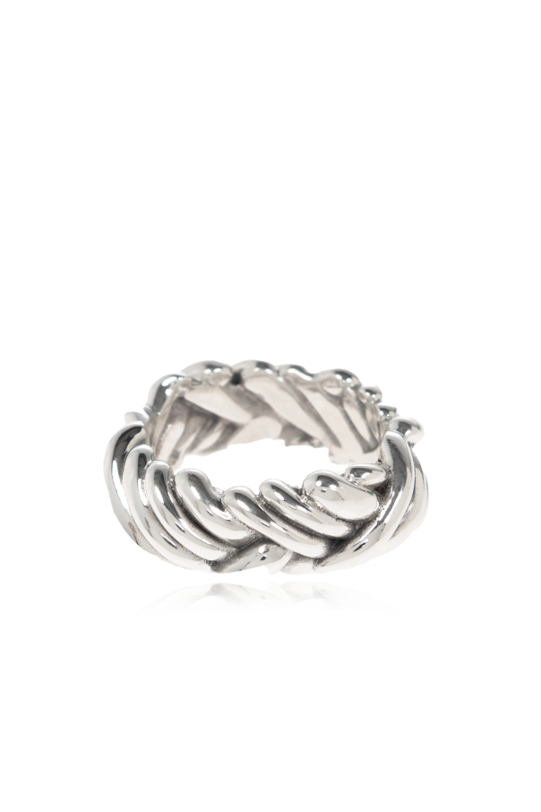 Bottega Veneta Anillo de plata