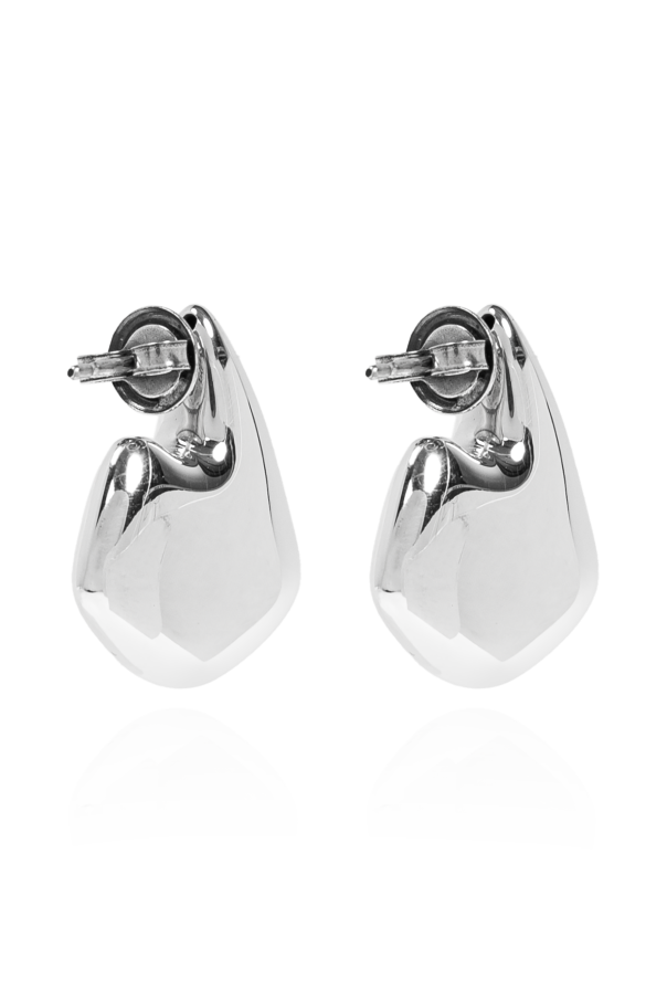 Bottega Veneta Geometrische Ohrringe in Flossenform