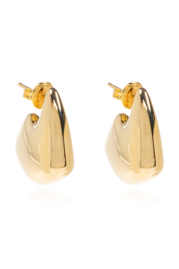Geometric fin-shaped earrings, zdjęcie 1 Geometric fin-shaped earrings od Bottega Veneta