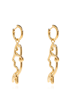 Fish-shaped earrings