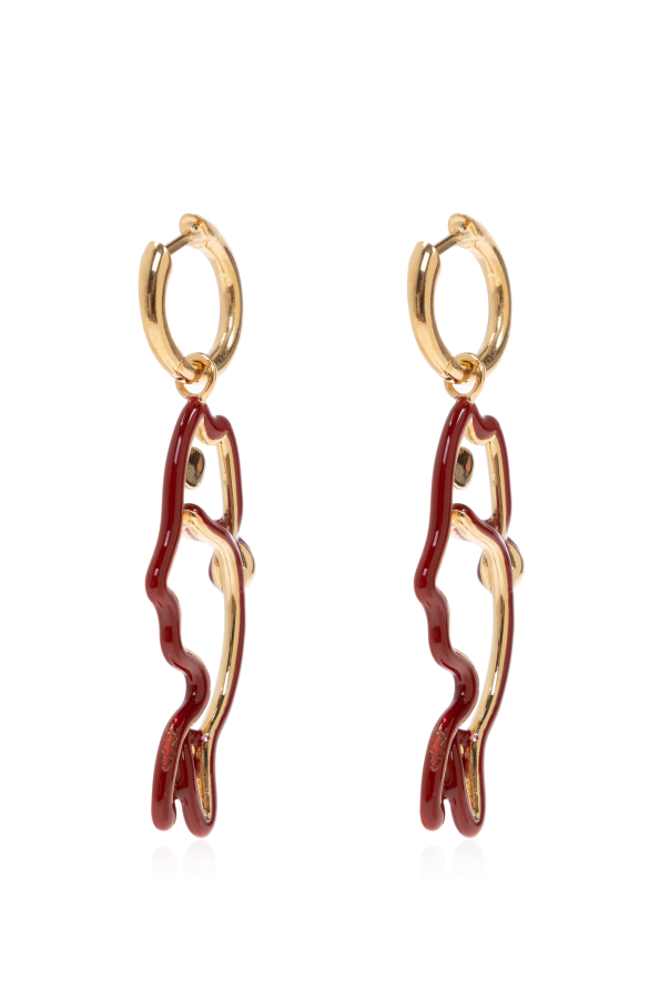 Bottega Veneta Earrings with fish-shaped pendants