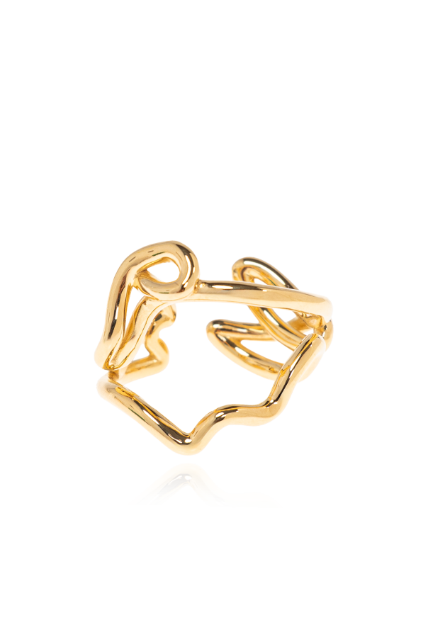 Silver ring od Bottega Veneta