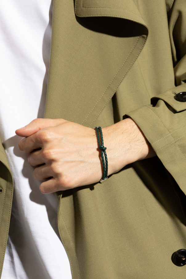 Bottega Veneta Pulsera de cuero