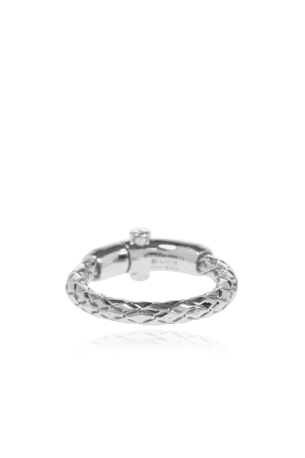 Silver ring od Bottega Veneta