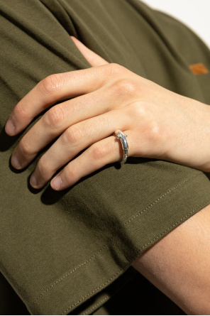 Silver ring od Bottega Veneta