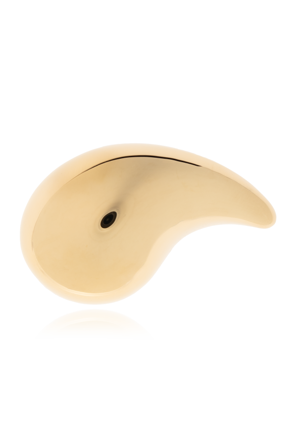 Teardrop-shaped brooch od Bottega Veneta