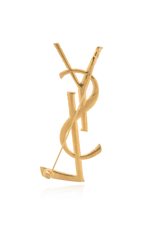 Saint Laurent Broche con forma de logo