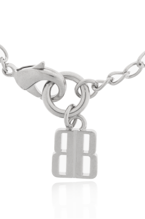 Balenciaga Pulsera con colgante en forma de logo