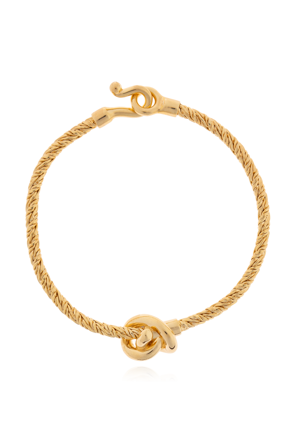 Silver bracelet od Bottega Veneta