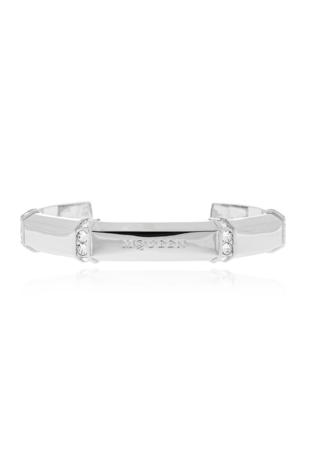 Bracelet with shimmering crystals od Alexander McQueen