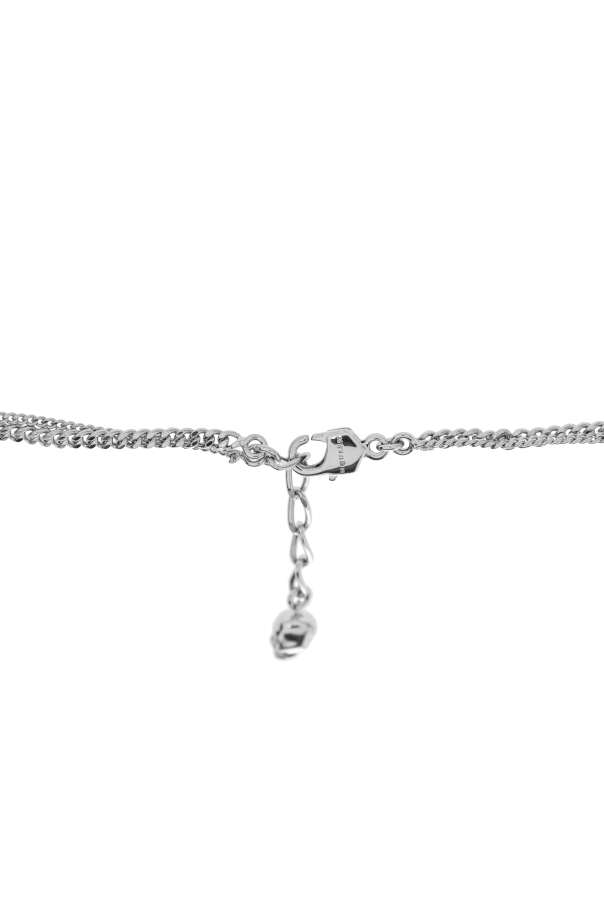 Alexander McQueen Collar con cristales brillantes