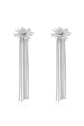 Ohrringe mit funkelnden Kristallen