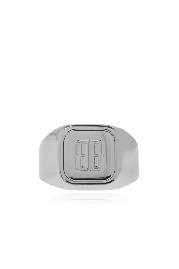 Signet ring with engraved logo, zdjęcie 1 Signet ring with engraved logo od Balenciaga