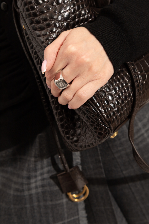 Balenciaga Sello con logotipo grabado